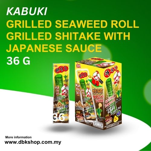 Kabuki Grilled Seaweed Roll Grilled Shitake With Japanese Sauce 36g