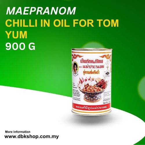Maepranom Chili Oil for Tom Yum 900g
