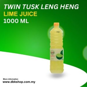 Twin Tusk Leng Heng Lime Juice 1L