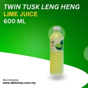 Twin Tusk Leng Heng Lime Juice 600ML