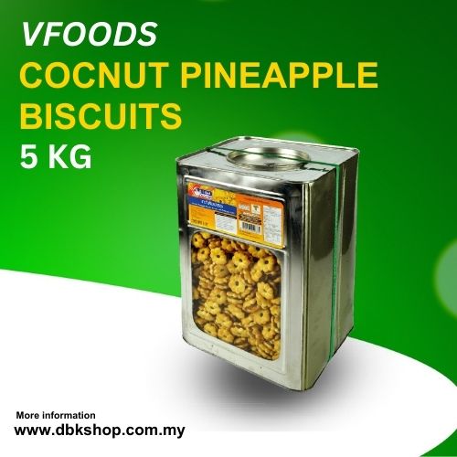 VFOODS Cocnut Pineapple Biscuit 5kg