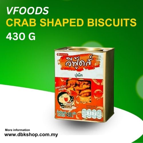 VFOODS Crab Shaped Biscuit 430g